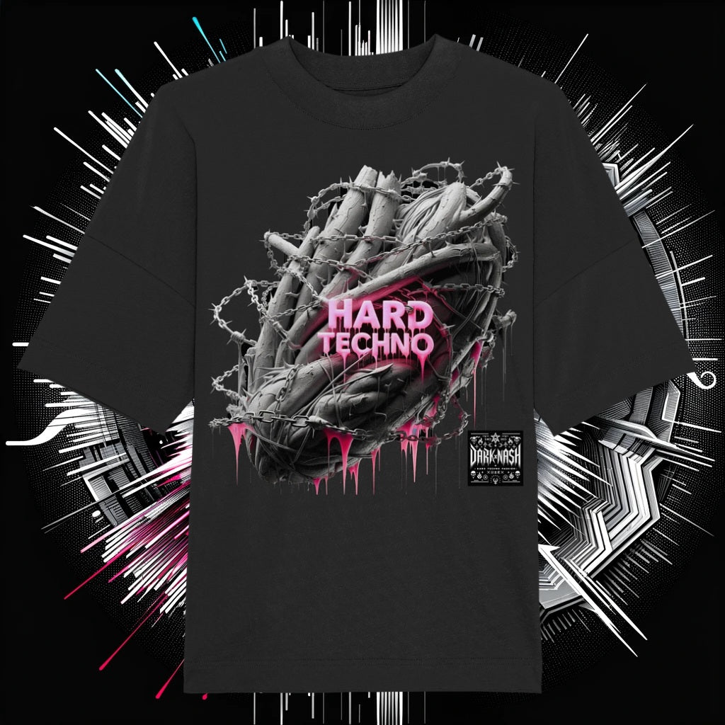 Hard Techno - Organic Oversize Shirt