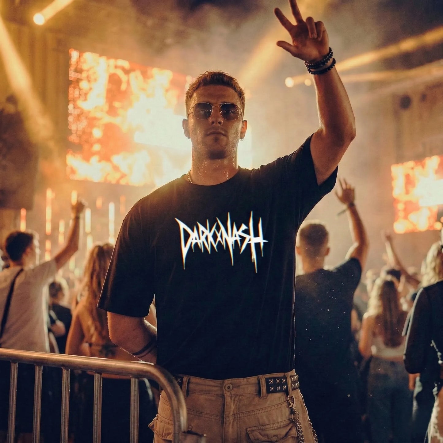 Acid Skull - Streetwear Oversized T-Shirt