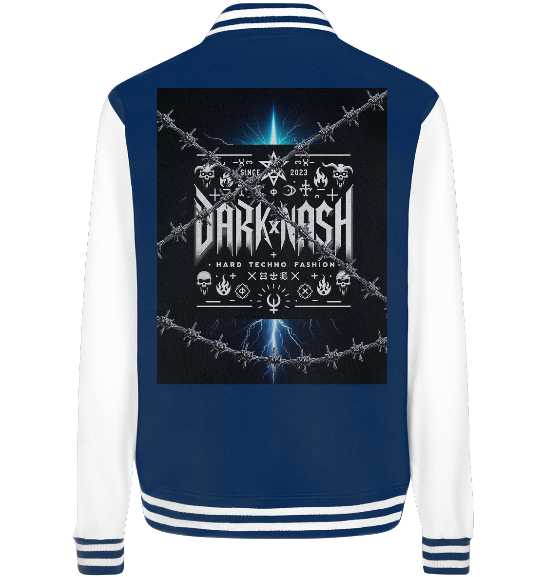 DARKXNASH Barbed Wire (Backprint) - College Jacket