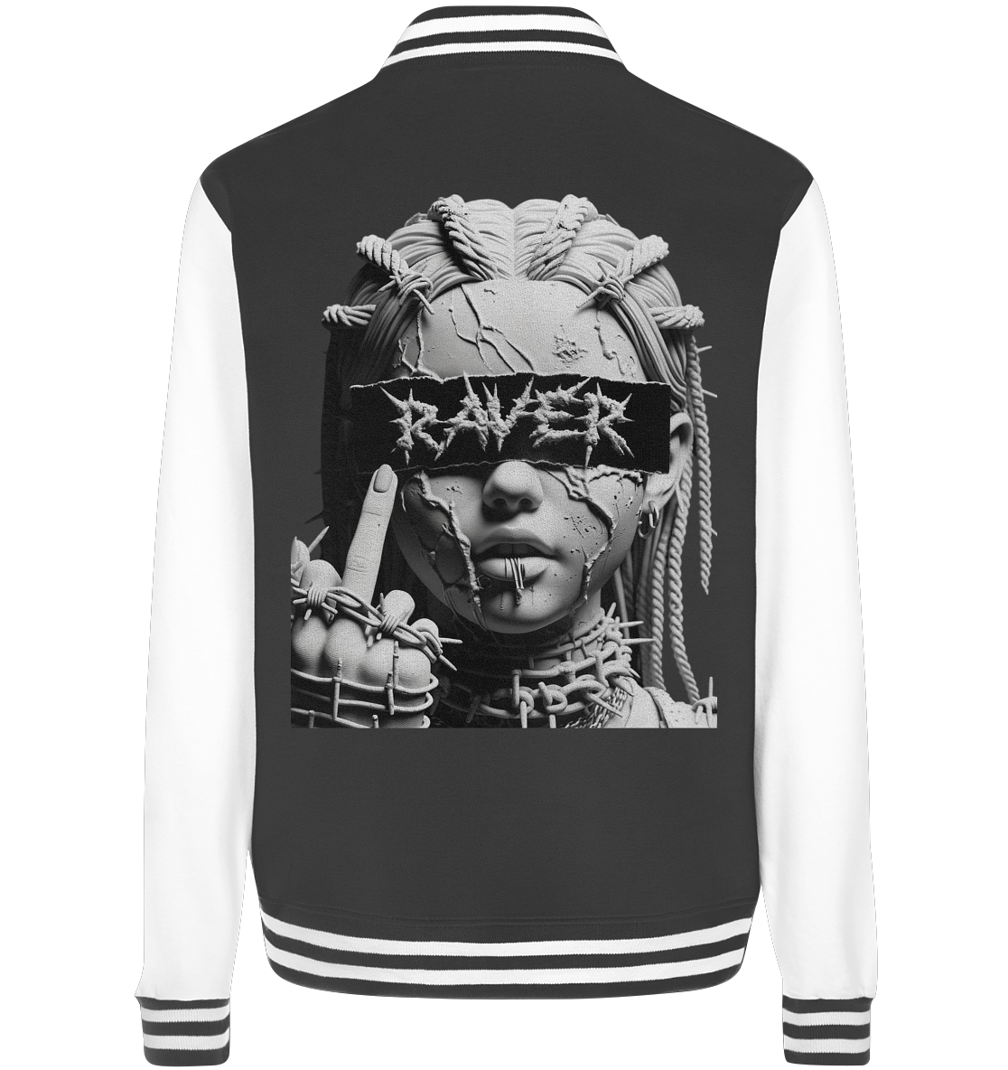 Rebel ShirtFrequency - Organic Oversize - College Jacket