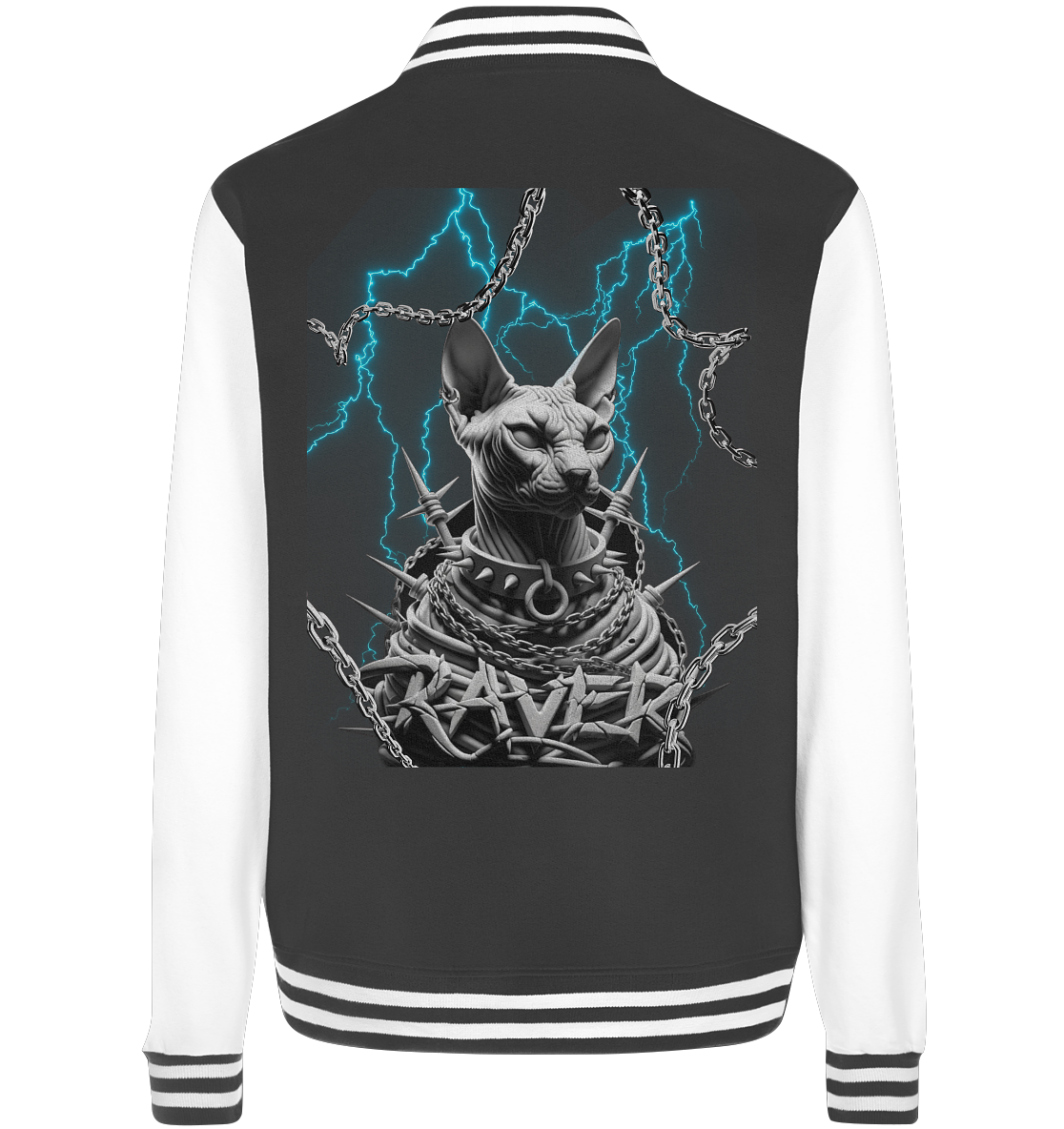 Ravecat (Backprint) - College Jacket