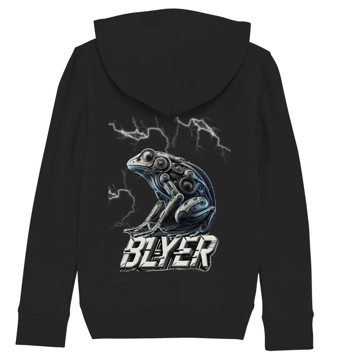 Blyer Techno - Biologische kinderhoodie