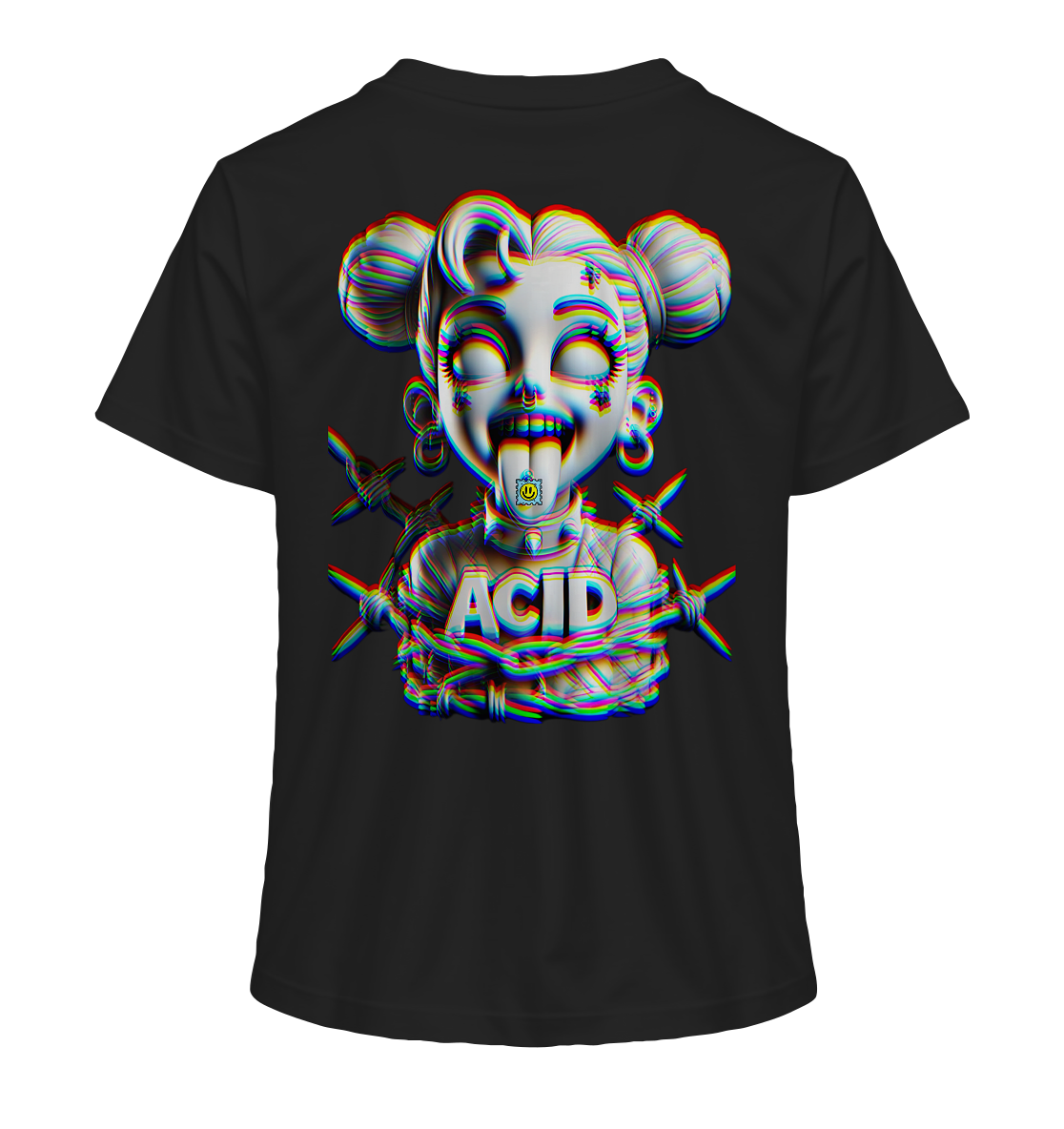Psychedelic Princess - Dames Biologisch Shirt