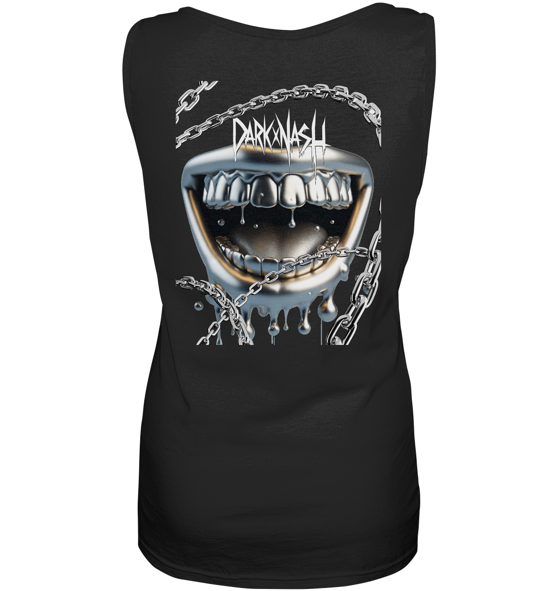 Metallic Rave Bite - Dames Tanktop