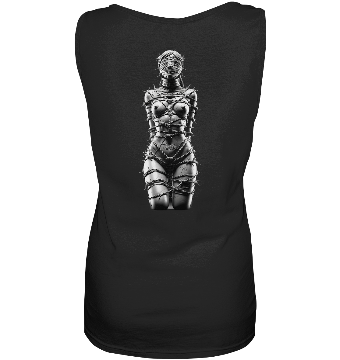 BDSM Techno Fusion – Prikkeldraad Omhelzing - Dames Tanktop
