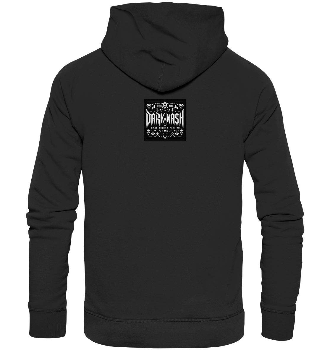 Hardtechno Rebirth - Organic Basic Hoodie