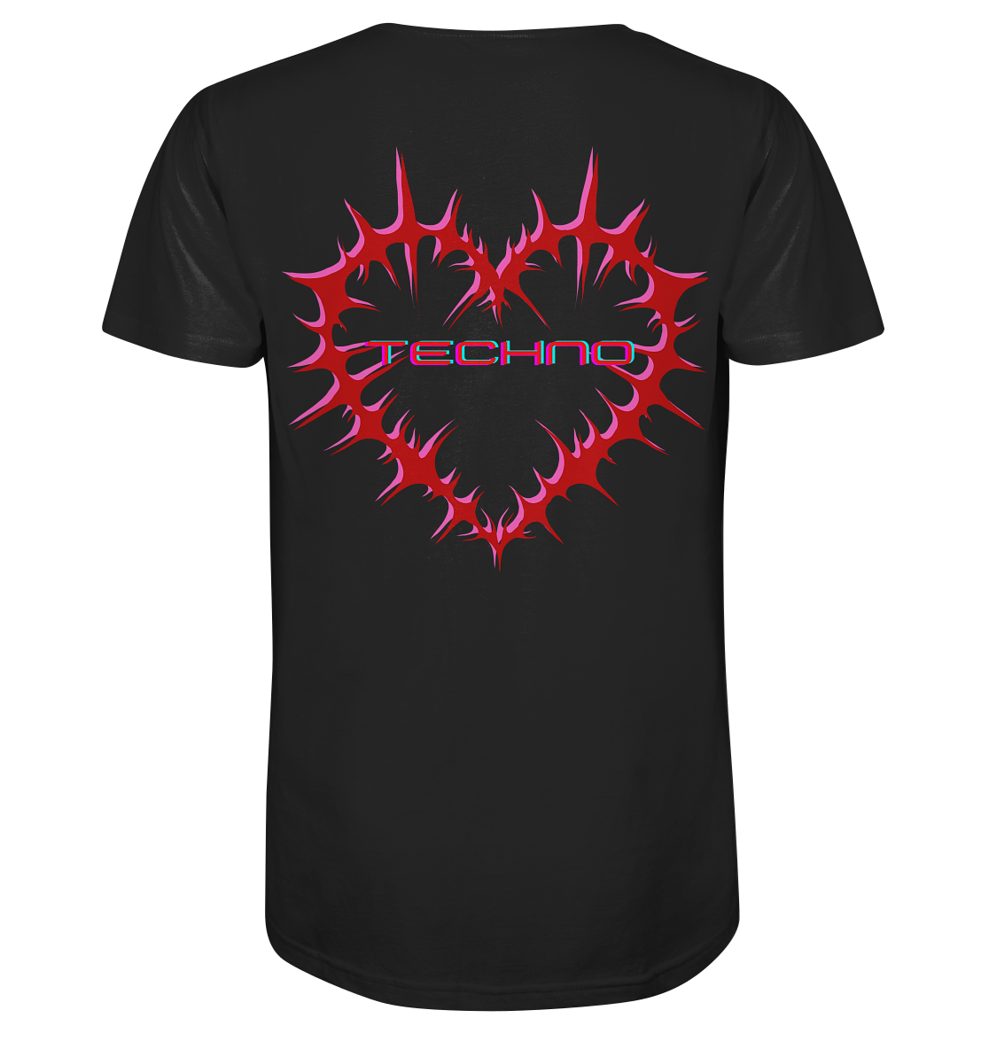 Heartcore Rave - Biologisch Basic Shirt