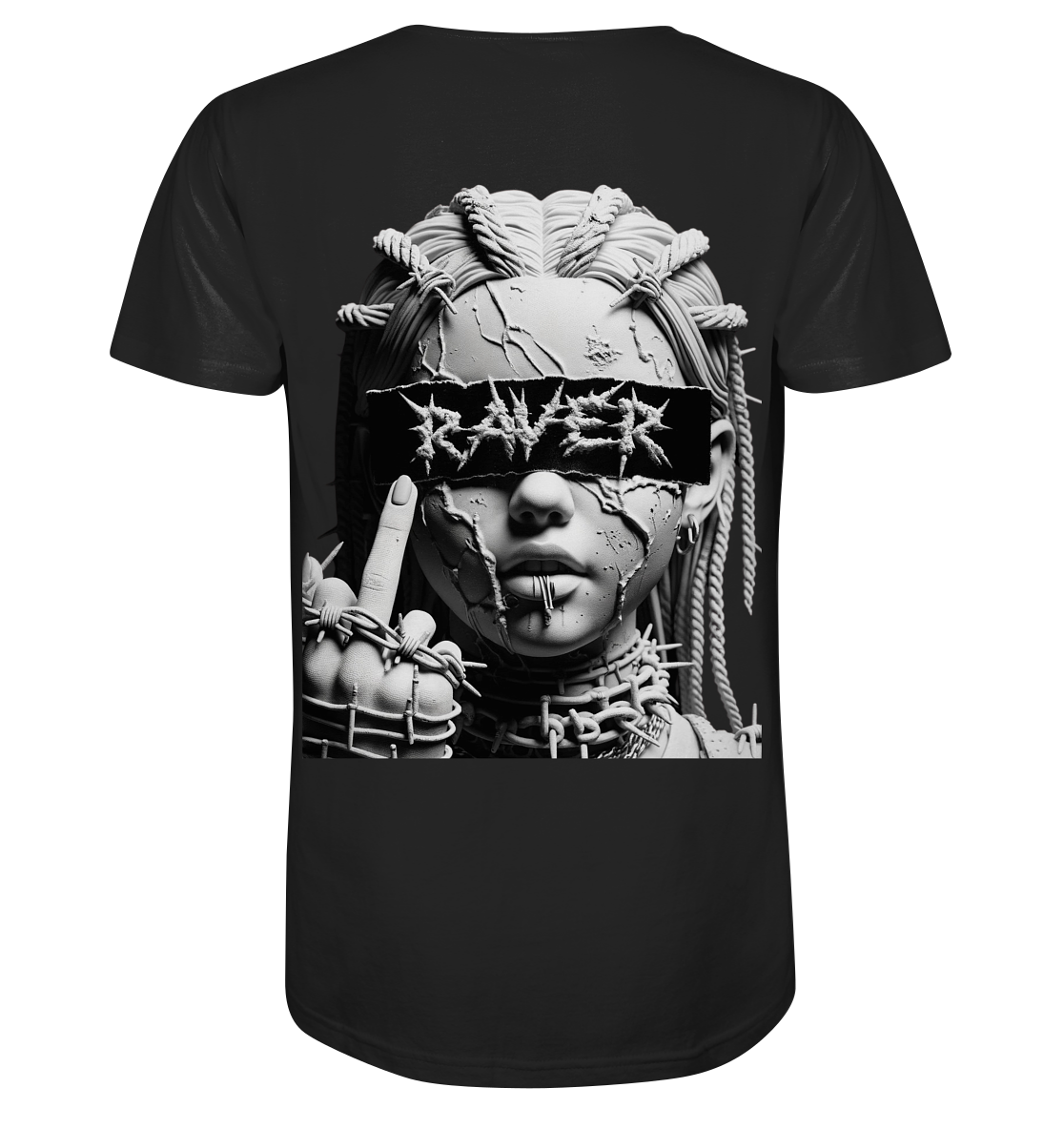 Rebel ShirtFrequency - Biologisch Oversize - Biologisch Basic Shirt