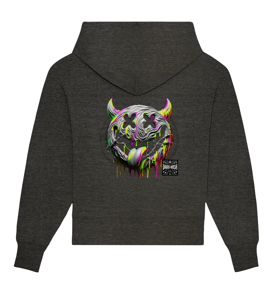 Acid Smiley – Das pulsierende Herz der Rave-Kultur - Organic Oversize Hoodie