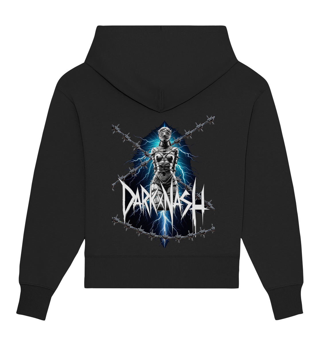 BDSM Techno Fusion Flash Edition - Biologische oversized hoodie