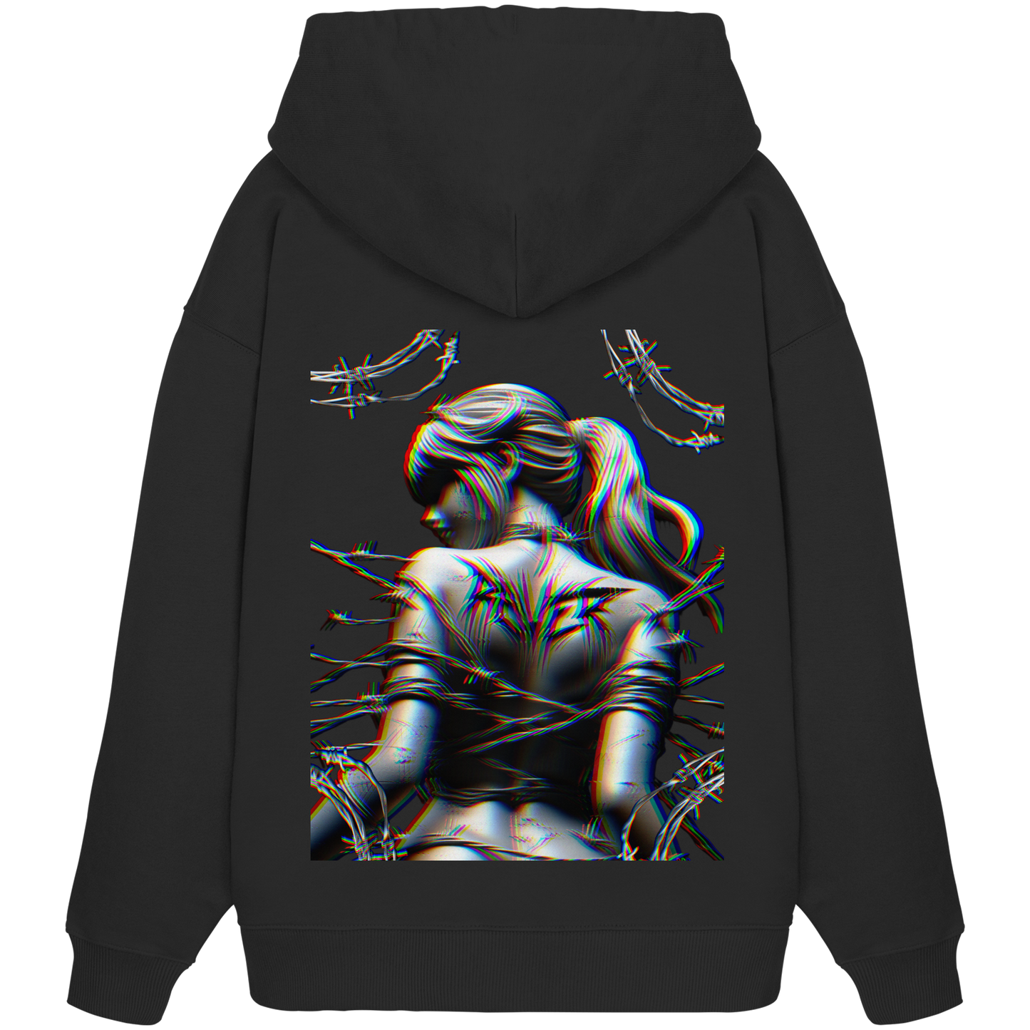 RAW Rebellion - Biologische oversized hoodie
