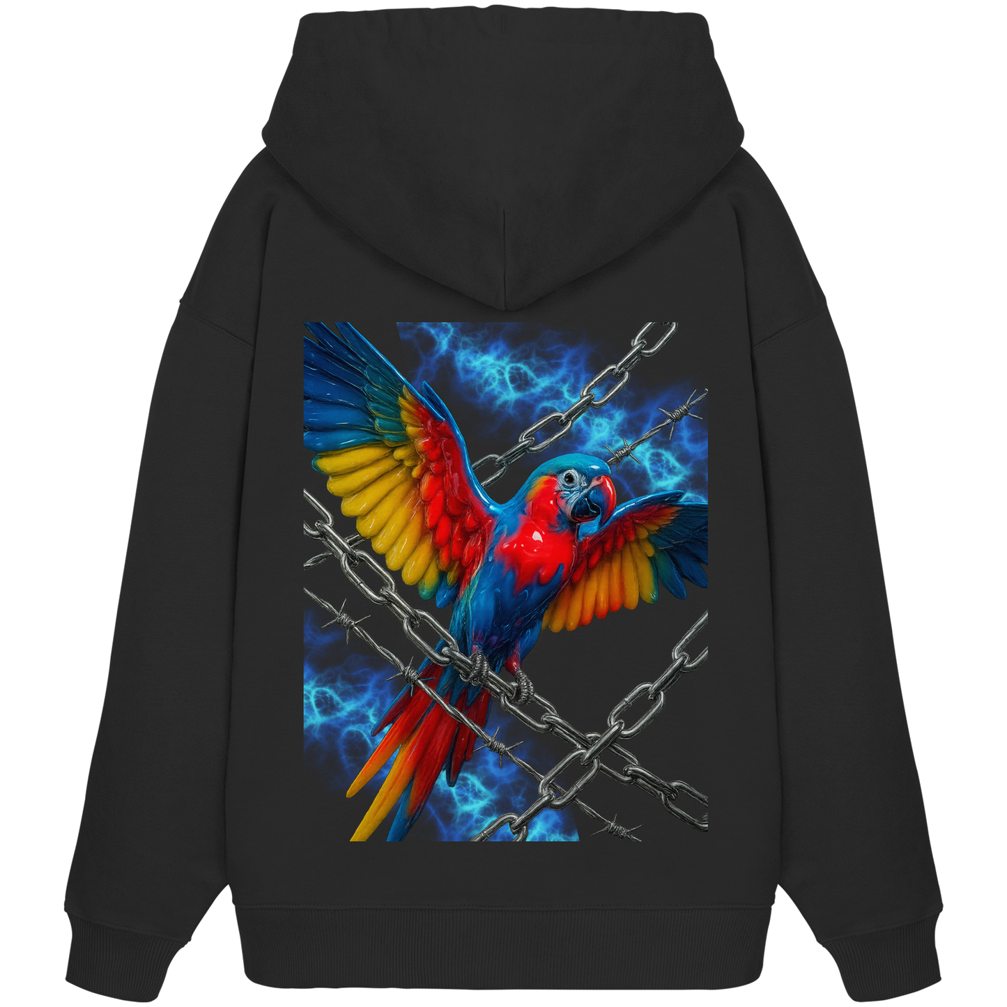 Ara in Chains - Organic Oversize Hoodie