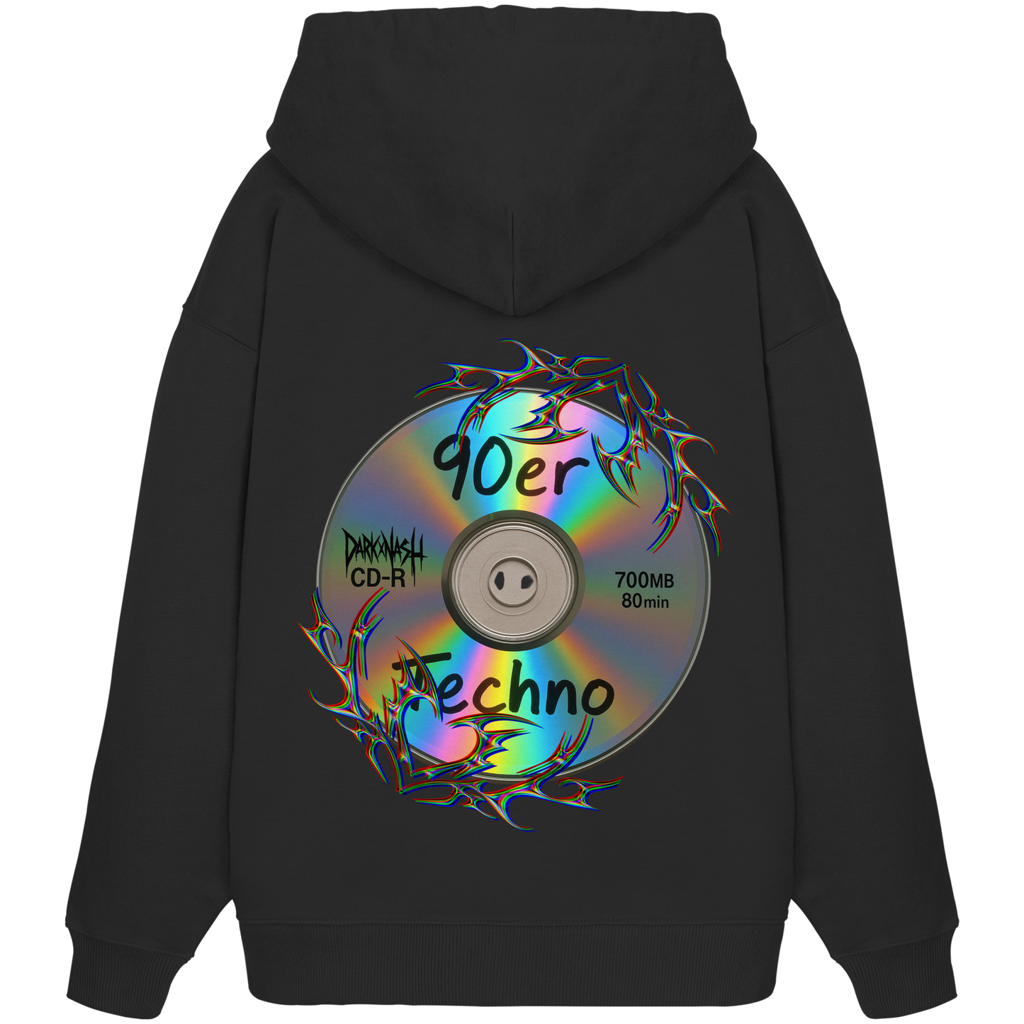 90er CD - Organic Oversize Hoodie