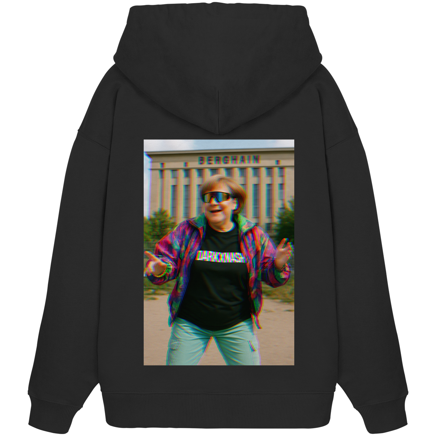 Muddi Vorm Berghain - Organic Oversize Hoodie