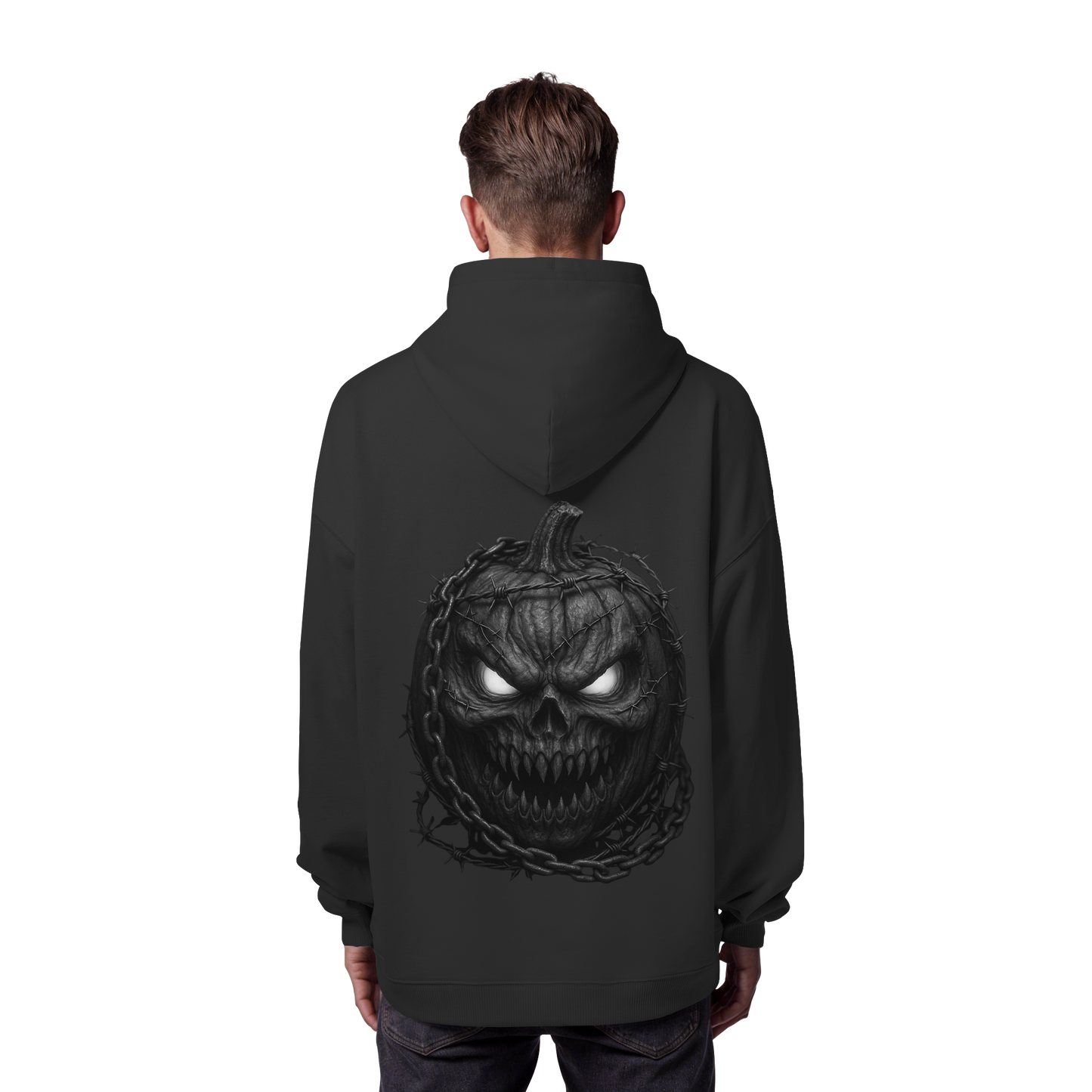 Horror Pumpkin - Organic Oversize Hoodie