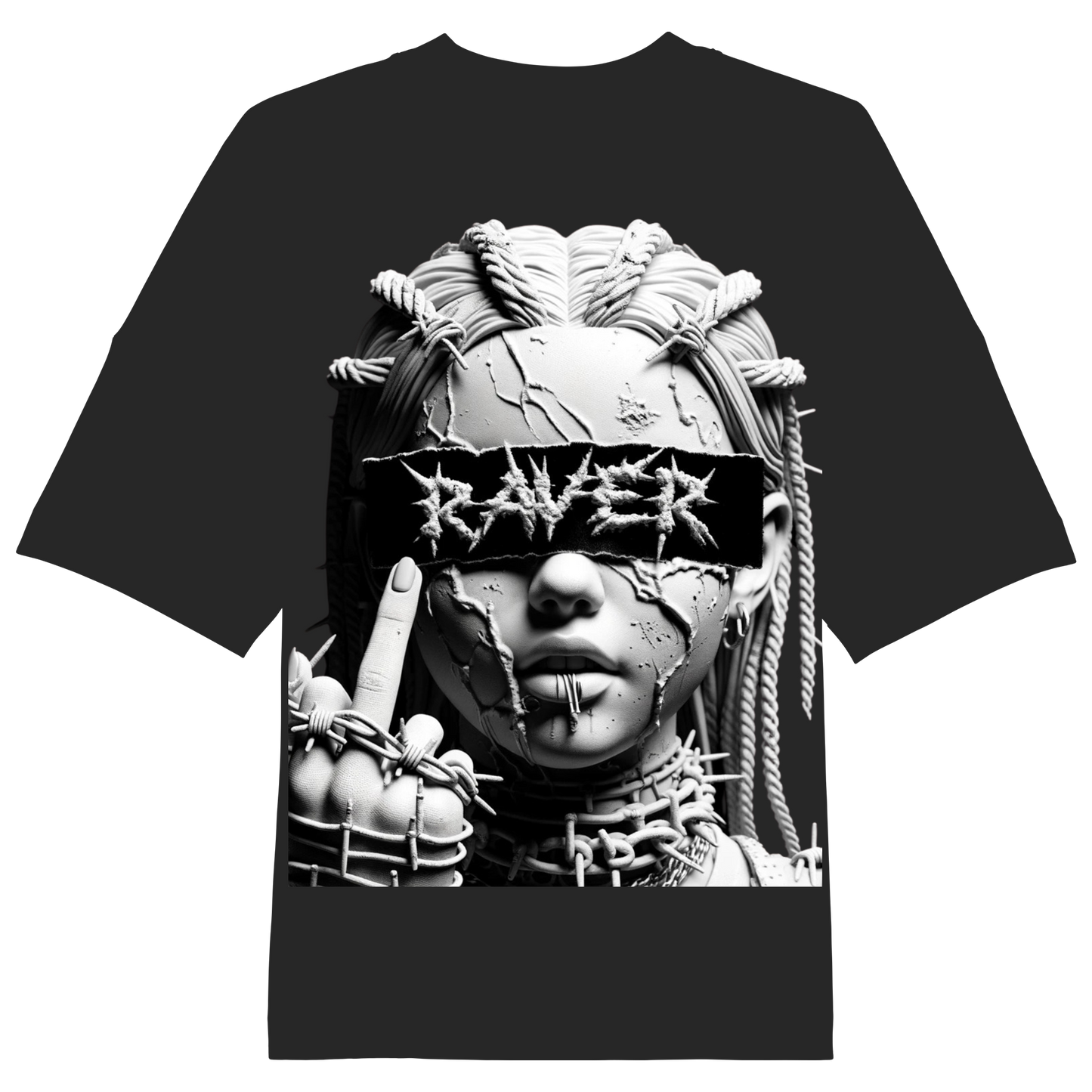 Rebel ShirtFrequency - Biologisch Oversize - Biologisch Oversize Shirt