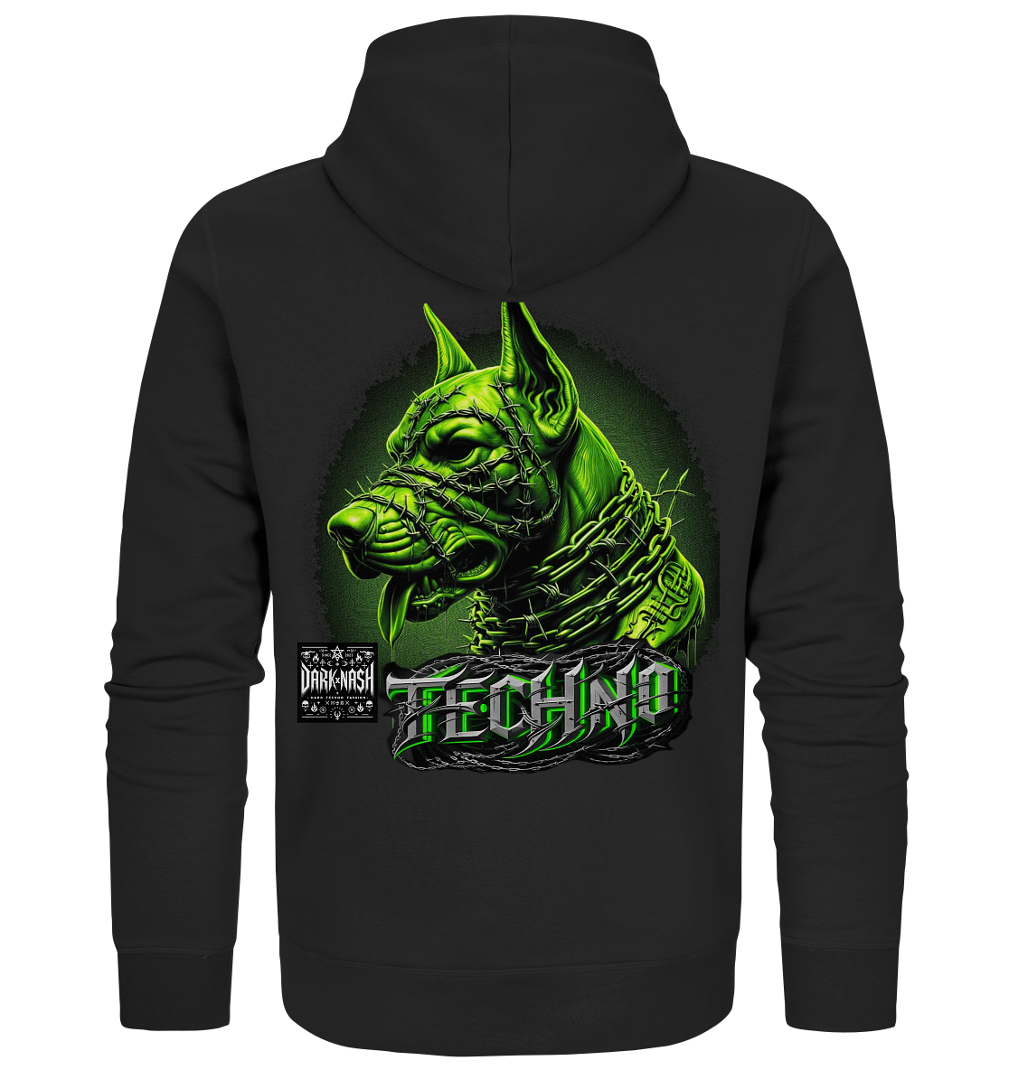 Cybernetic Canine Techno Version - Organic Zipper