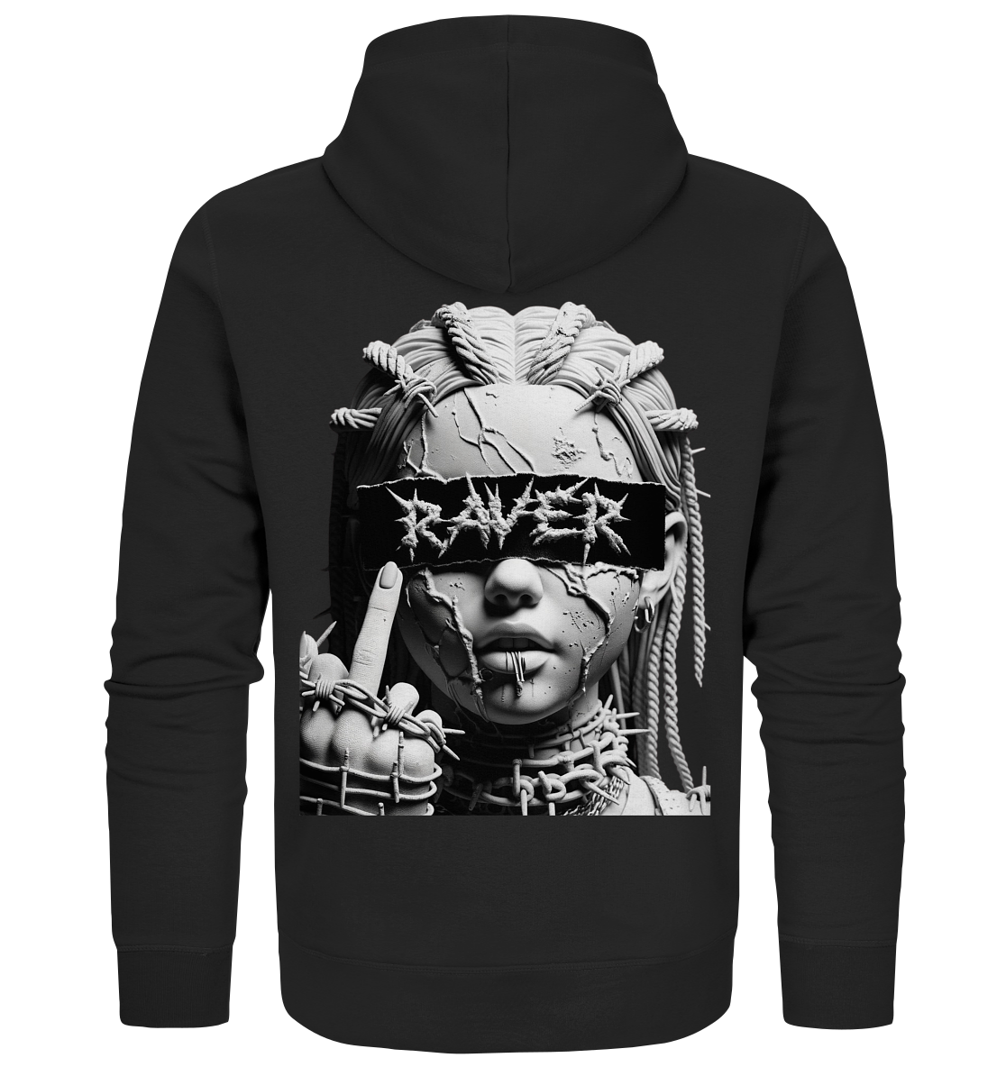 Rebel ShirtFrequency - Organic Oversize - Organic Zipper