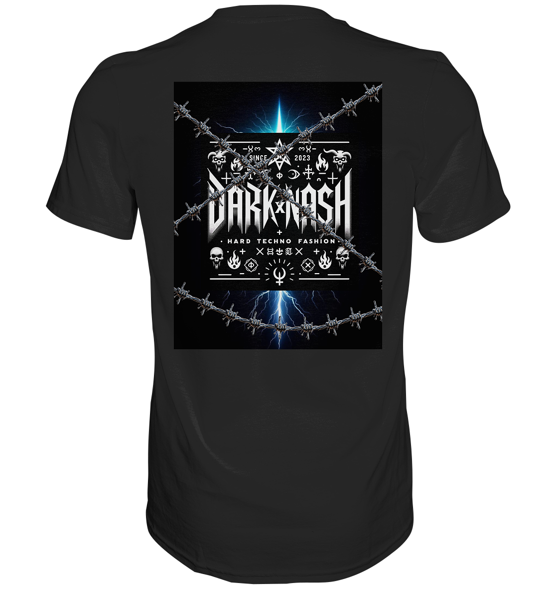 DARKXNASH Prikkeldraad (Achterkant) - Premium Shirt