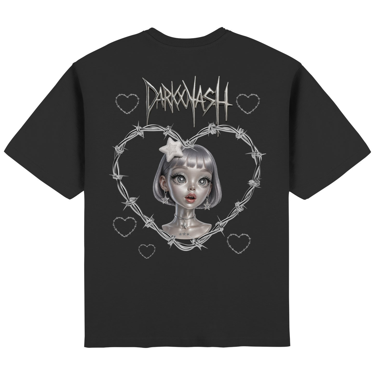 Silver Doll - Streetwear Oversized T-Shirt