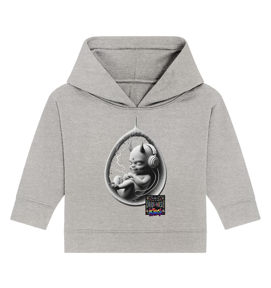 Techno MiniBeats - Baby Organic Hoodie