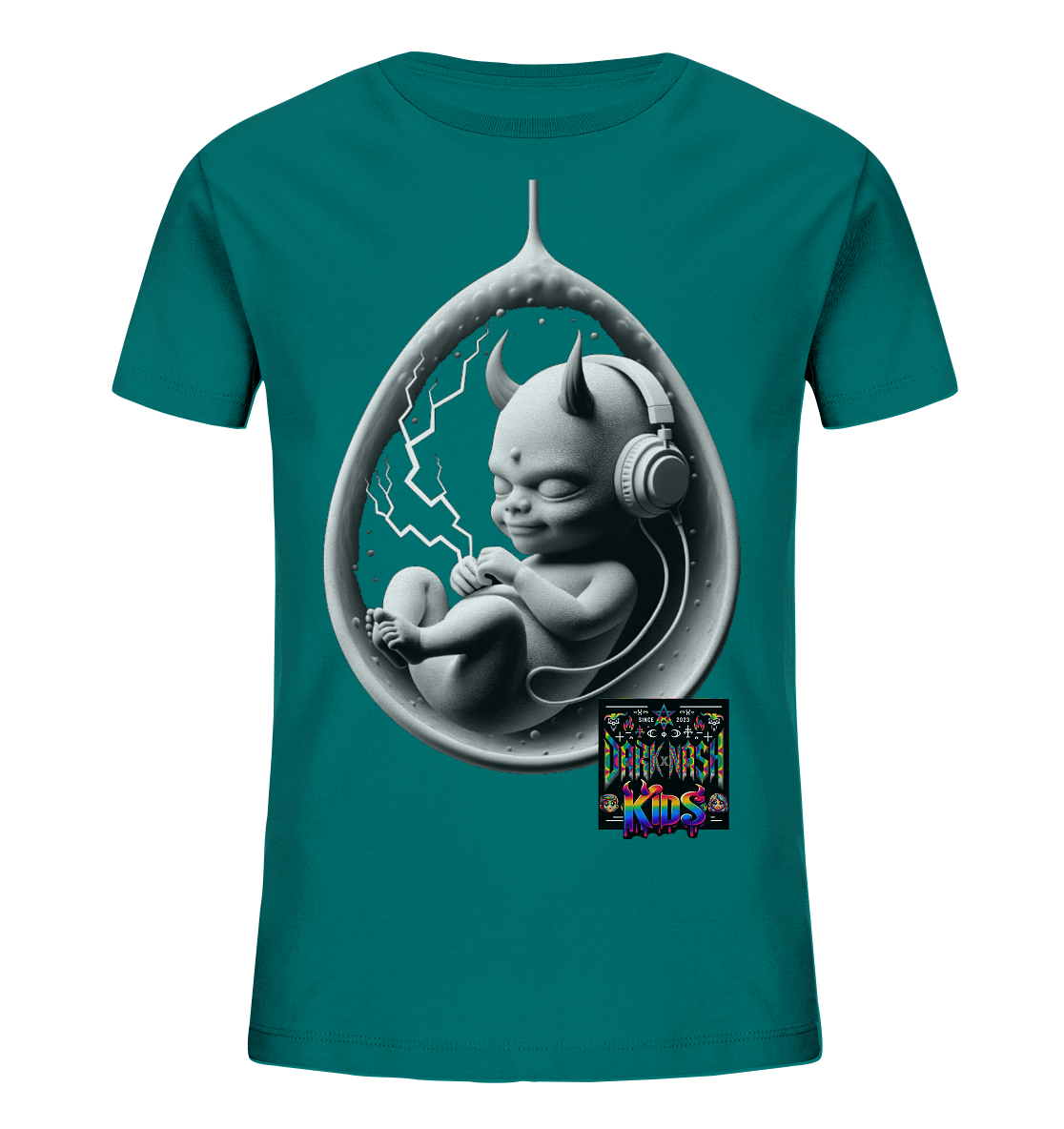 Techno MiniBeats - Kids Organic Shirt