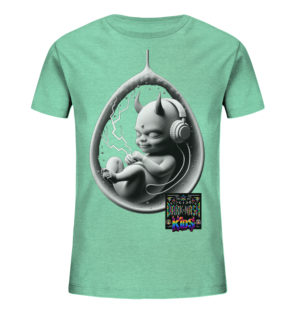 Techno MiniBeats - Kids Organic Shirt