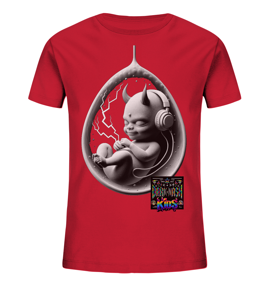 Techno MiniBeats - Kids Organic Shirt