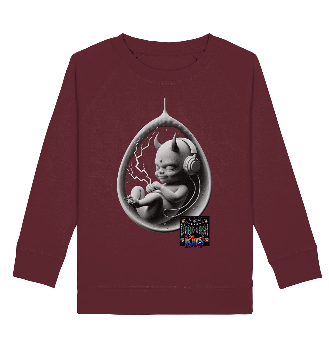 Techno MiniBeats - Kids Organic Sweatshirt