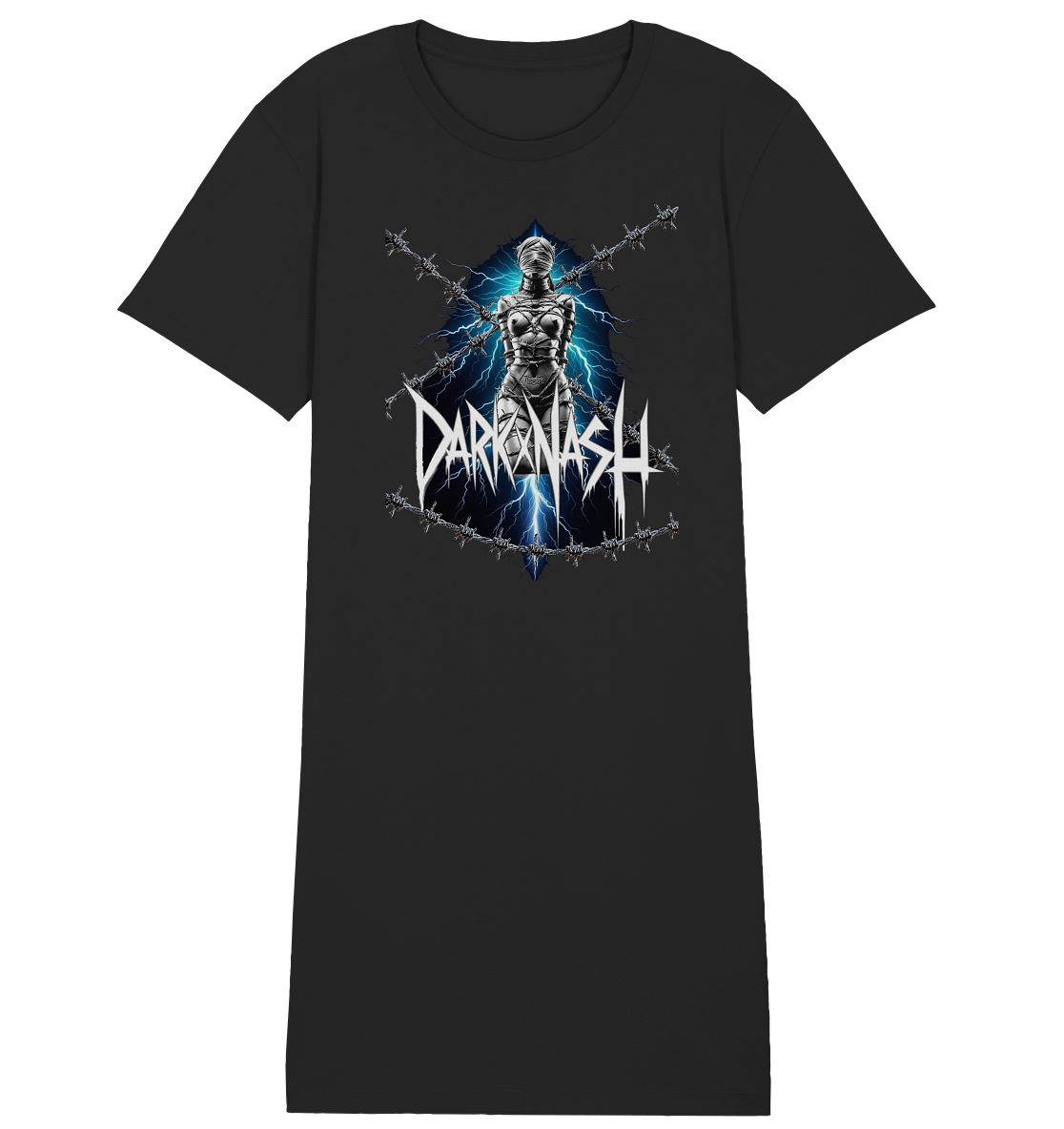 BDSM Techno Flash Edition - Ladies Organic Shirt Dress