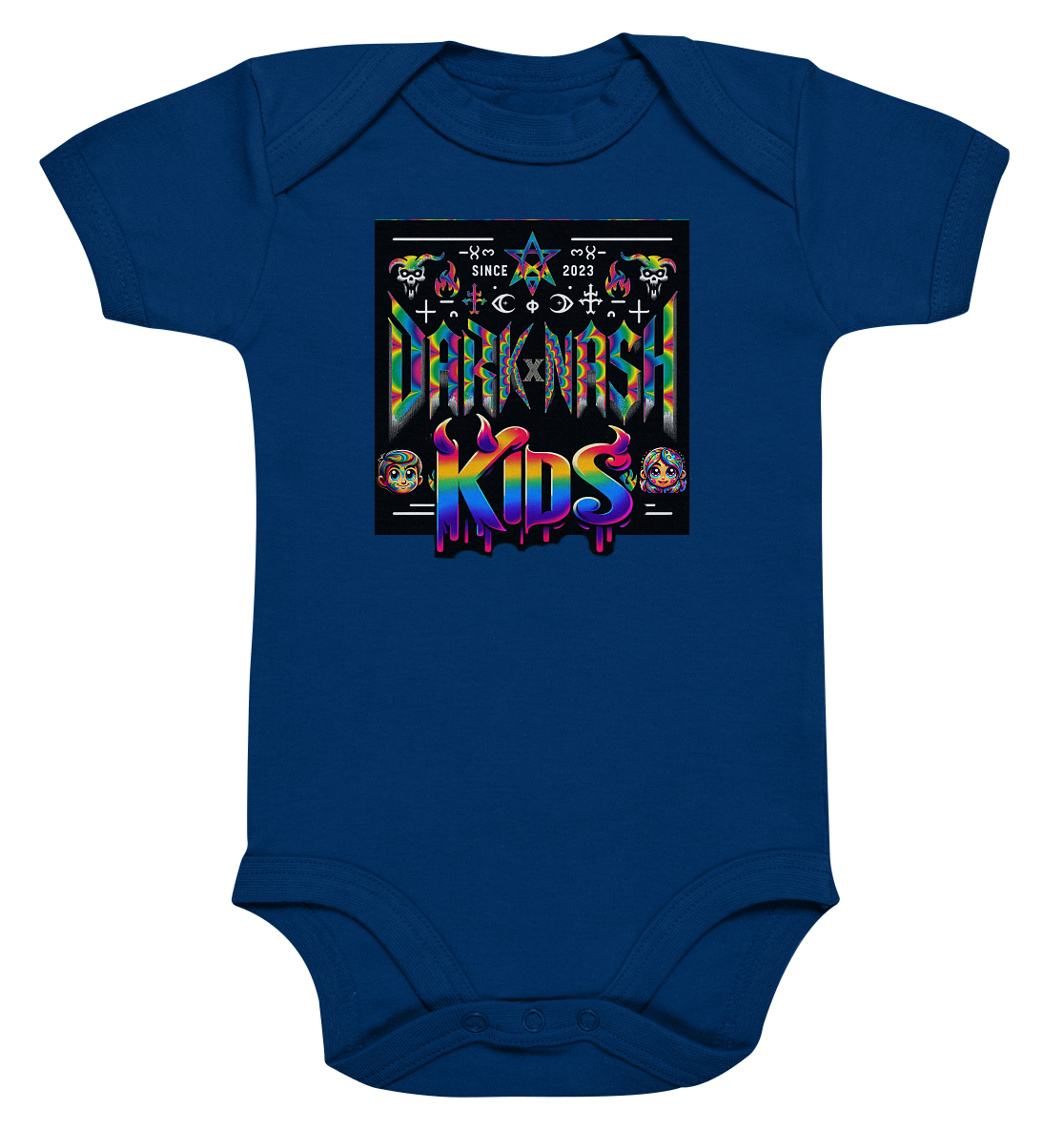 DARKXNASH Kids - Organic Baby Bodysuit