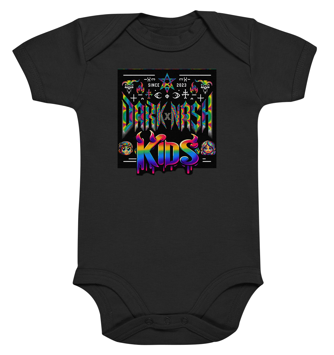 DARKXNASH Kids - Organic Baby Bodysuit