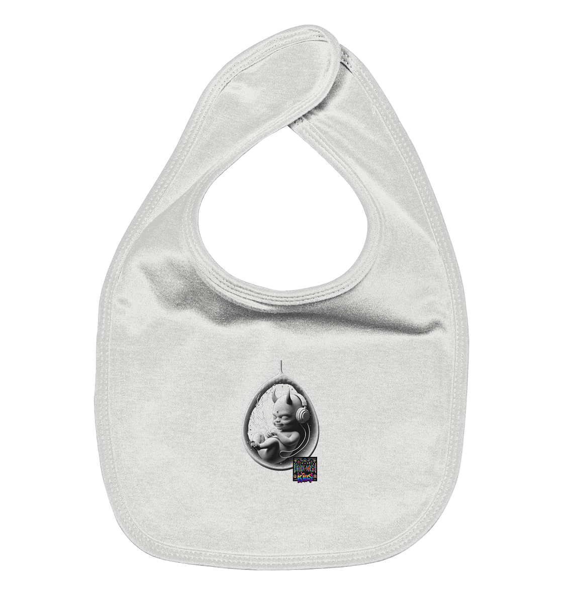 Techno MiniBeats - Organic Baby Bib