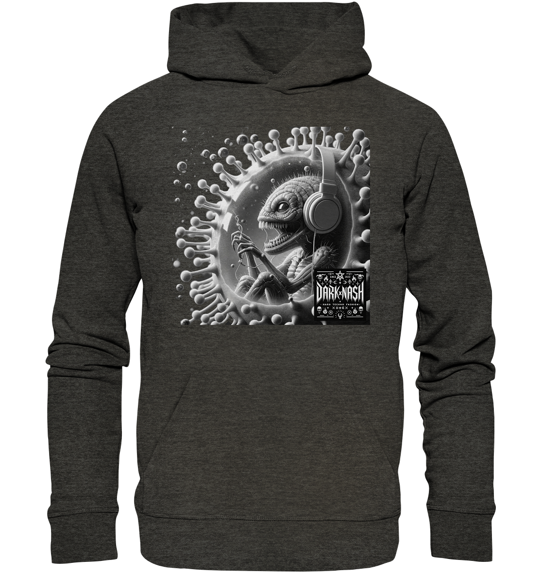 Hardtechno Rebirth - Organic Basic Hoodie