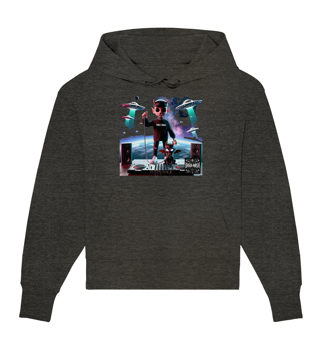Intergalactic Soundmaster - Organic Oversize Hoodie