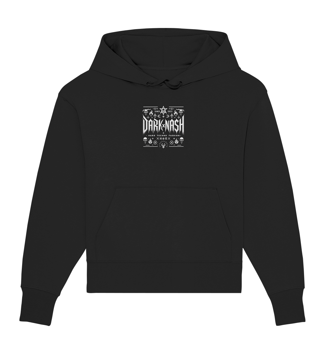 BDSM Techno Fusion Flash Edition - Biologische oversized hoodie