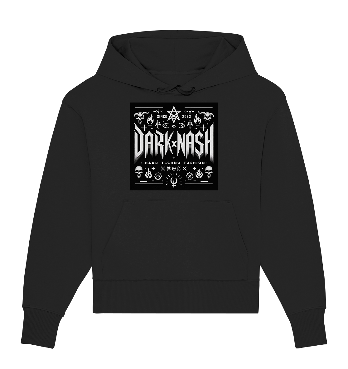 Acid Smiley – Das pulsierende Herz der Rave-Kultur - Organic Oversize Hoodie