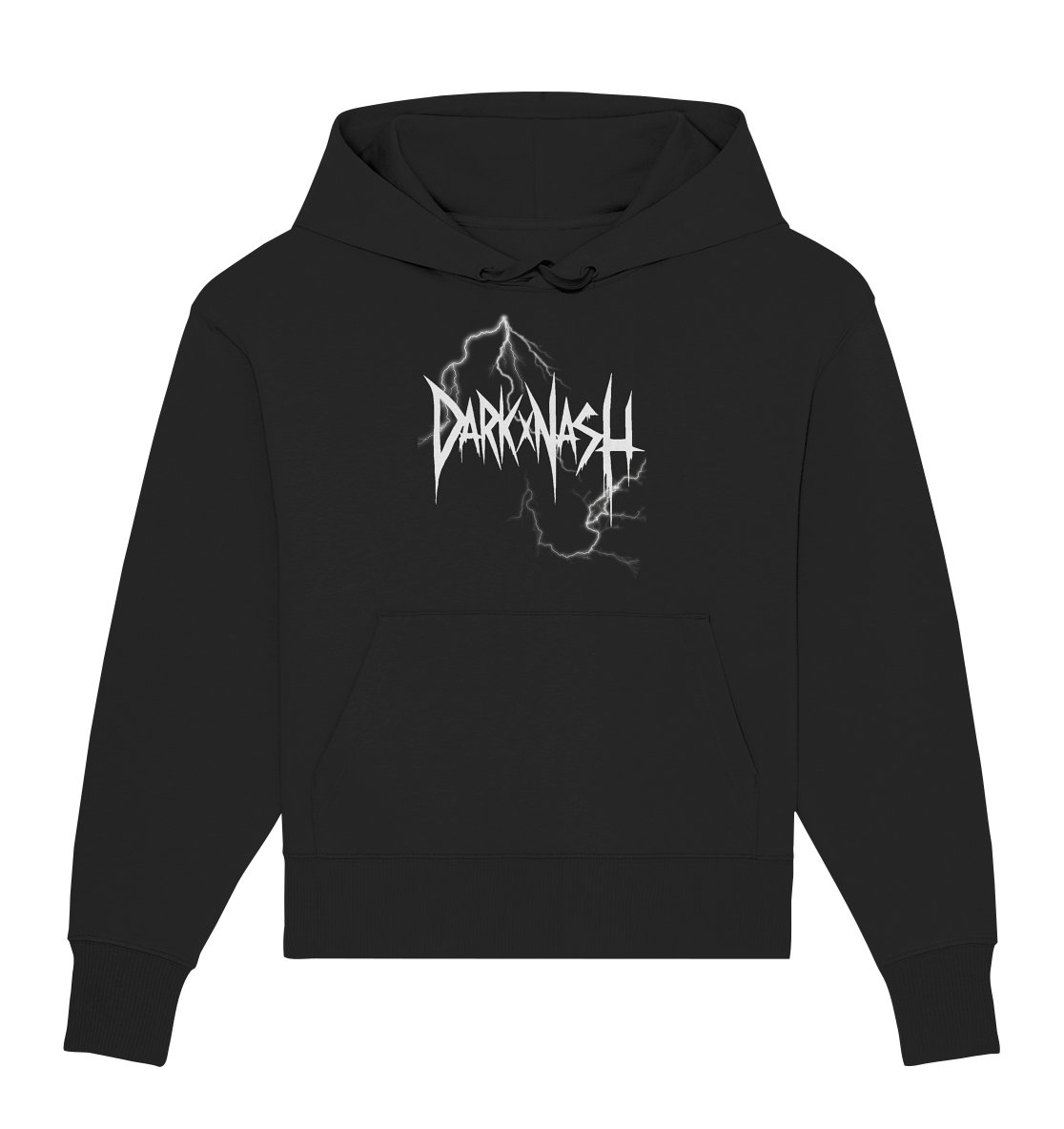 Tripping Echoes (Achterkant) - Biologische Oversize Hoodie