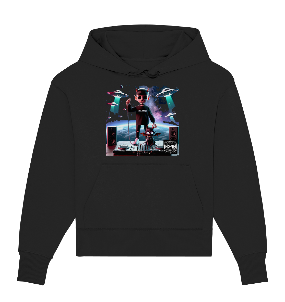 Intergalactic Soundmaster - Organic Oversize Hoodie