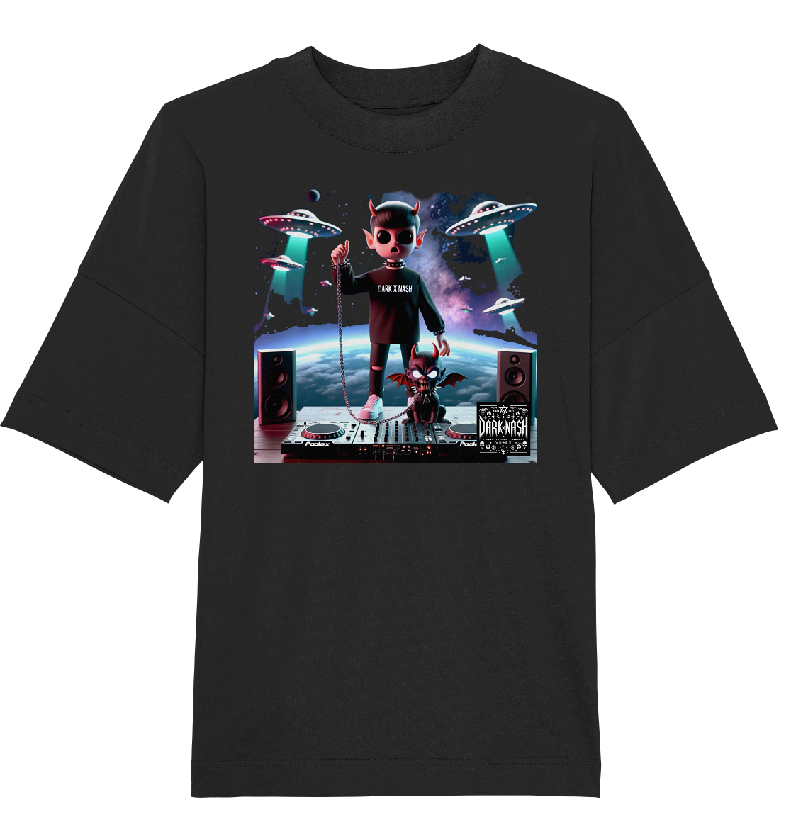 Intergalactic Soundmaster - Organic Oversize Shirt