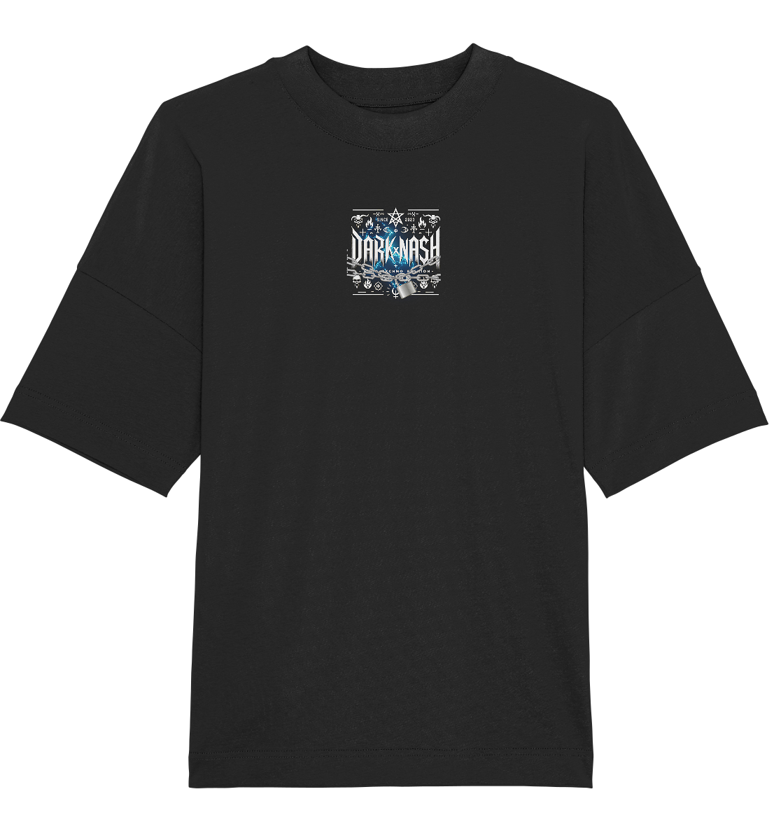 Rebel Pulse (Backprint) - Biologisch oversized shirt