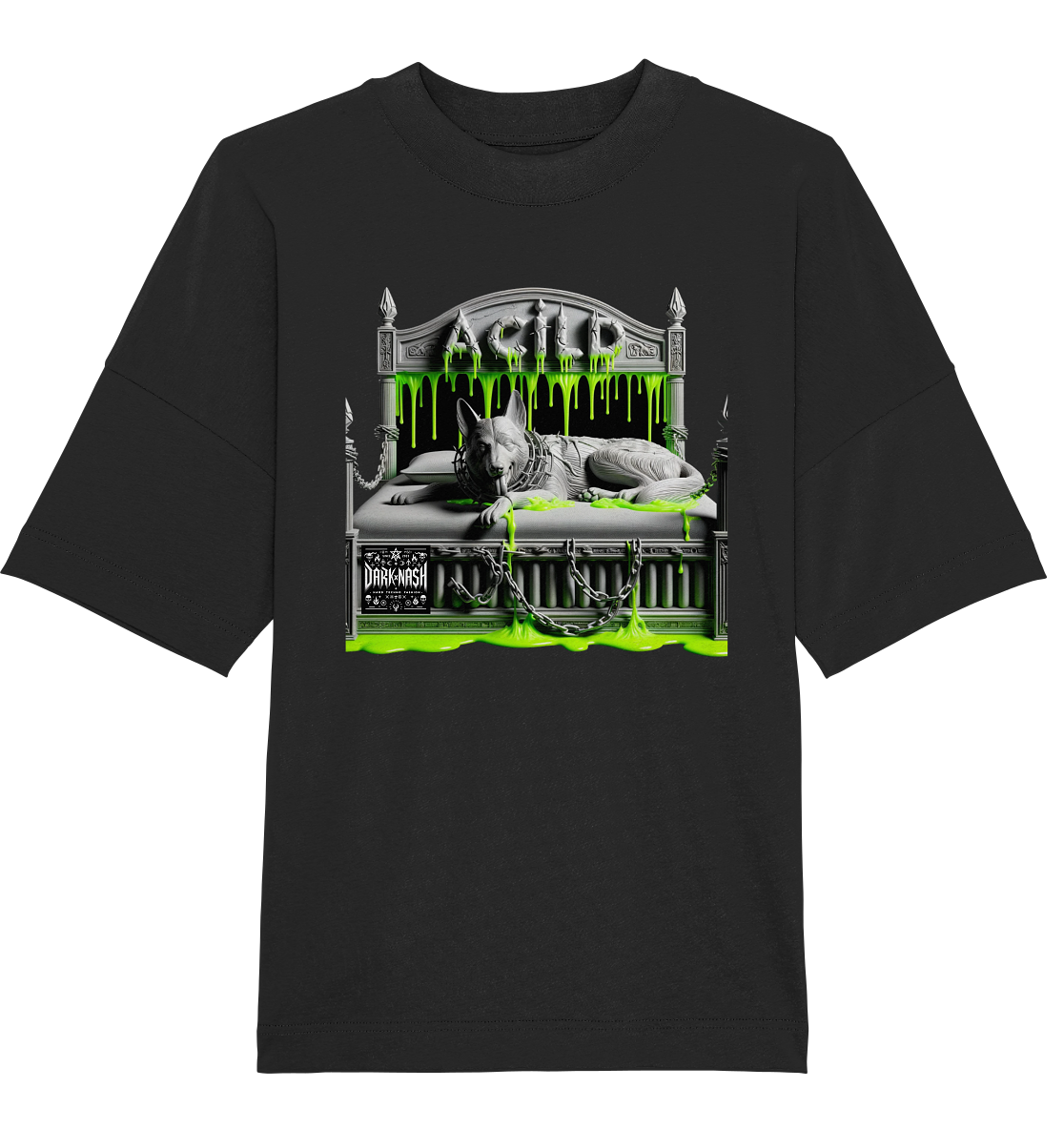 Neon Guardian - Organic Oversized Shirt
