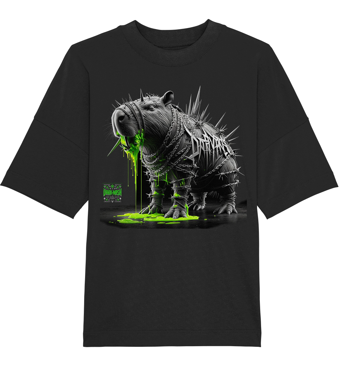 Capybara - Biologisch Oversized Shirt