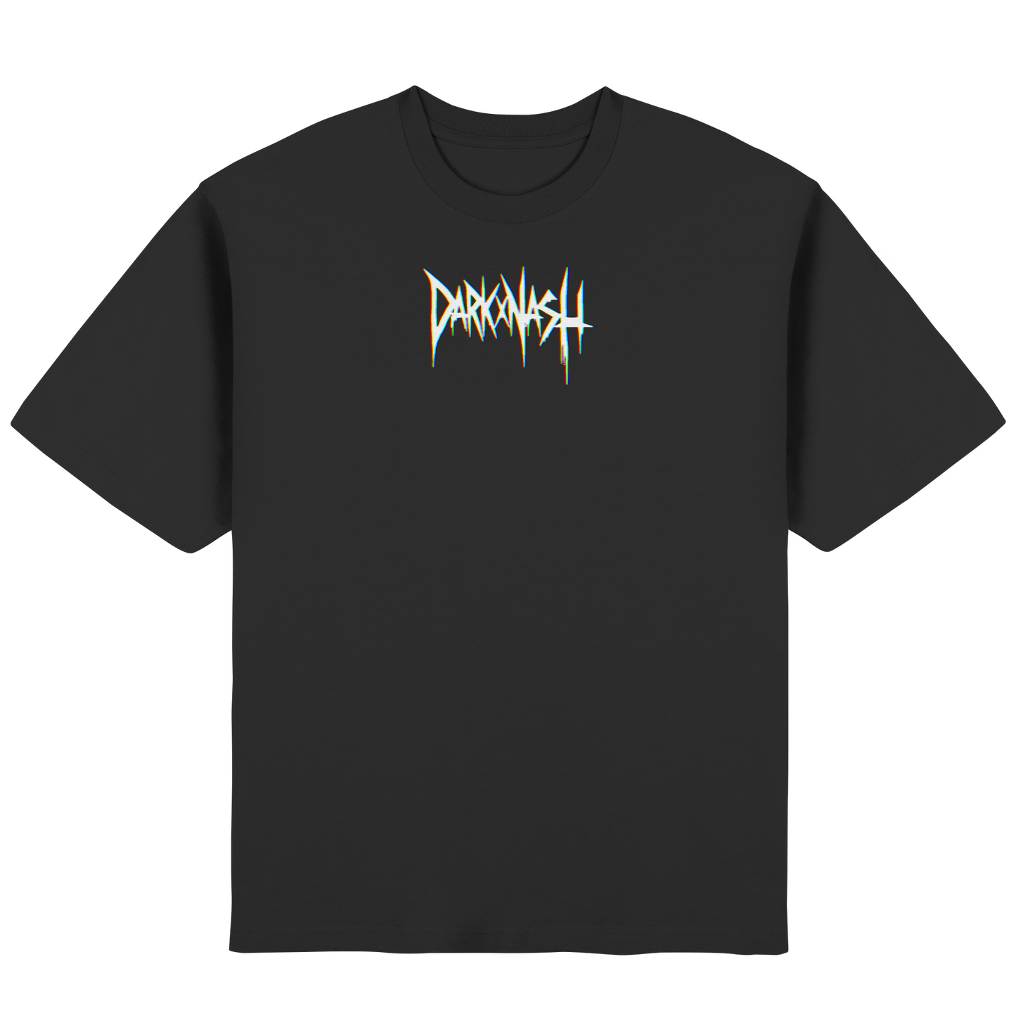 Rave Hard Melting Skull - Streetwear Oversized T-Shirt