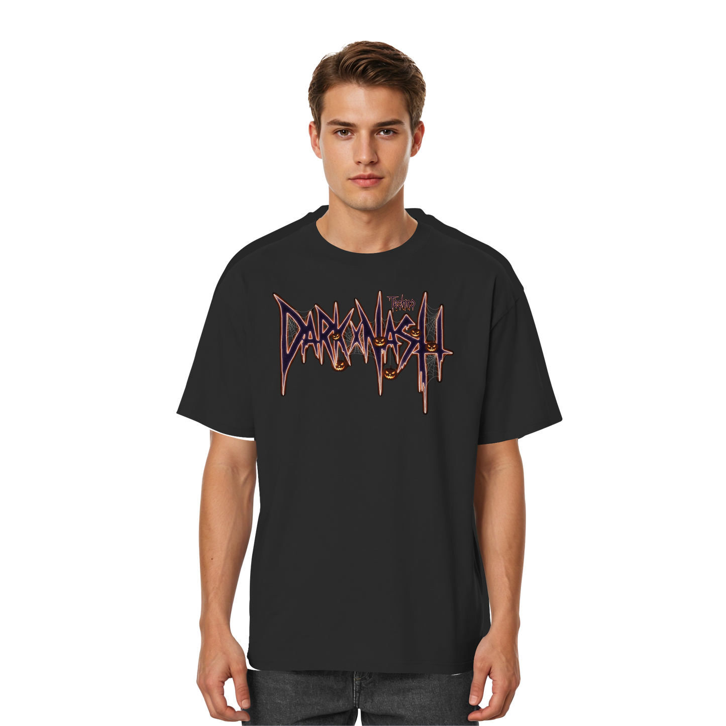 Horror Pumpkin - Streetwear Oversized T-Shirt