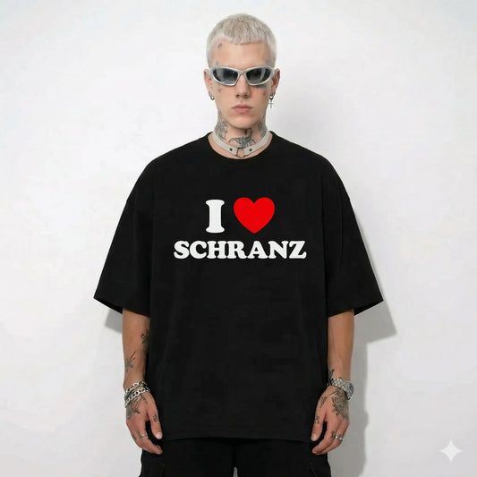 I Love Schranz VACANCY Oversized Shirt