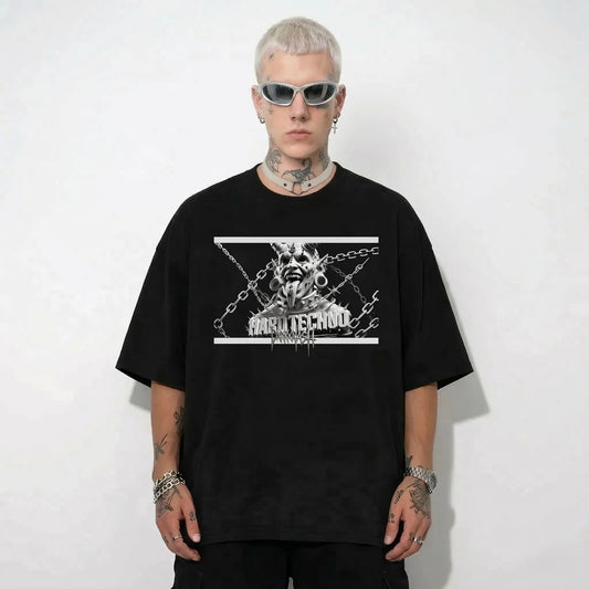 HELLMOUTH//CHAINS Limited Edition - Streetwear Oversized T-Shirt
