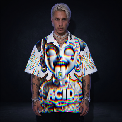 Psychedelic Princess Alloverprint Hawaiihemd