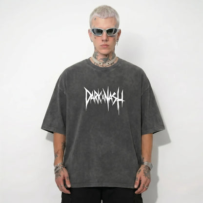 Camisa Oversized Melting Skull VACANCY