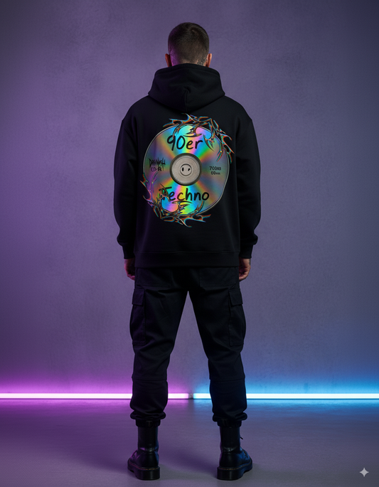 90er CD - Fluffy Boxcut Hoodie